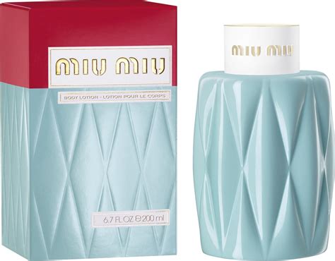 miu miu body lotion|Miu Miu Body Lotion, 200Ml, 6.7 Ounce .